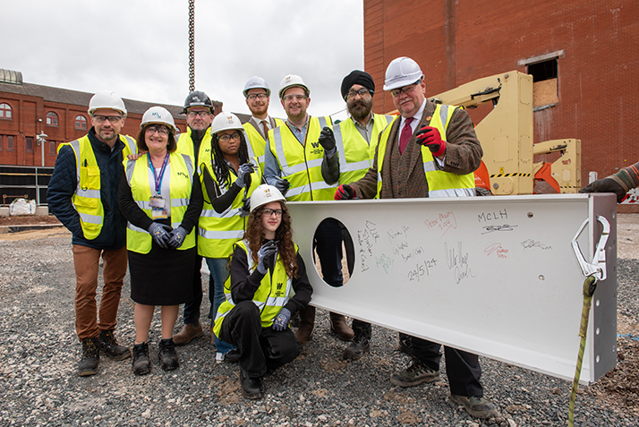 Featured Image for First steel erected for new City Learning Quarter