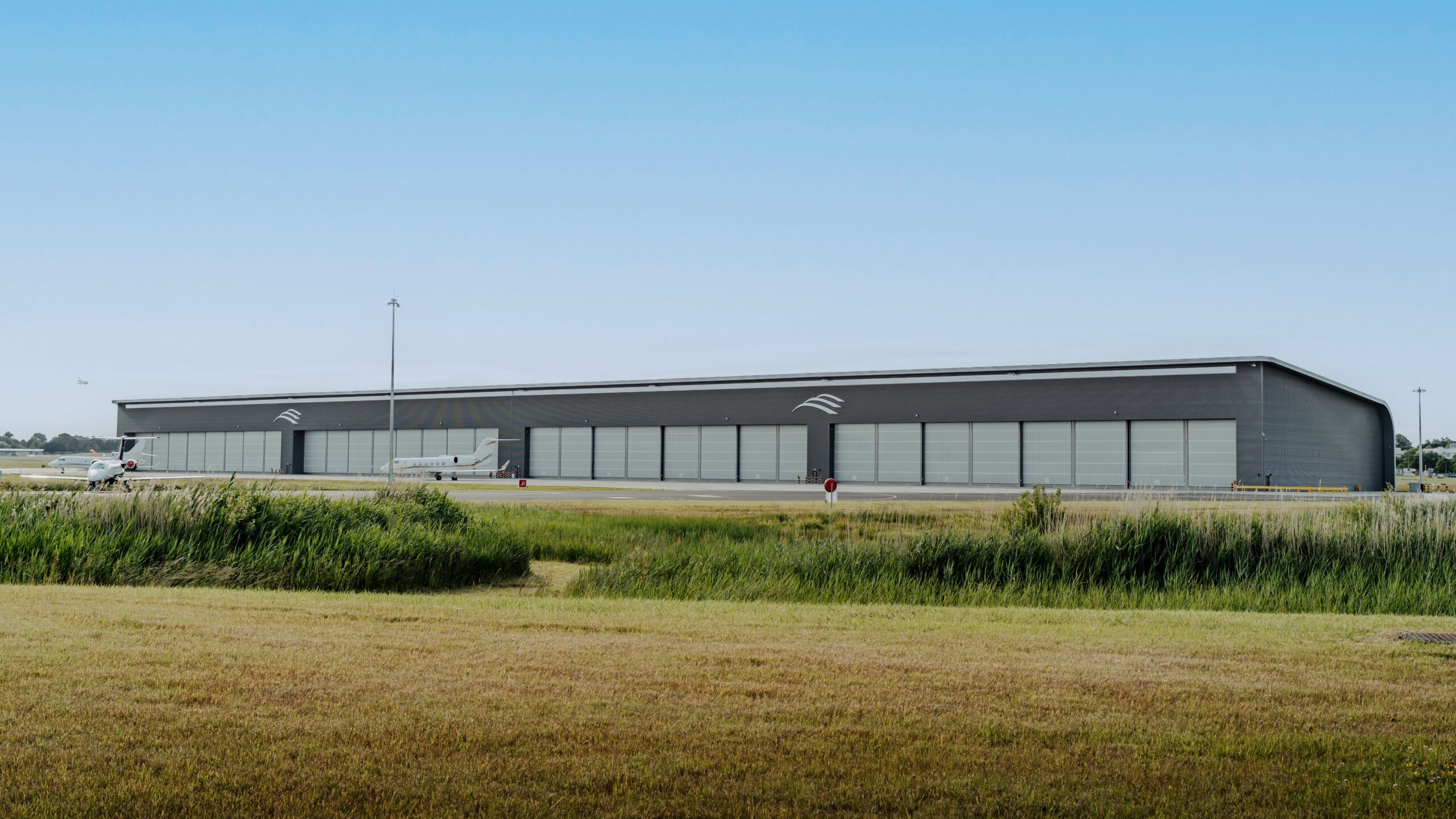 Featured Image for Domus III hangar opens for business at Farnborough Airport